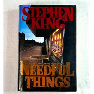 Stephen King Needful Things First Edition Hardcover Viking 1991 with Dust Jacket